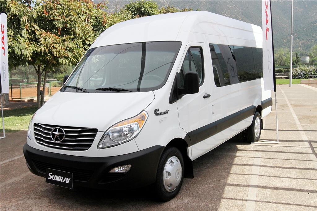 Jac sunray микроавтобус