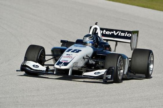 Los nuevos monoplazas de la Indy Lights completaron con éxito su primer test de pretemporada