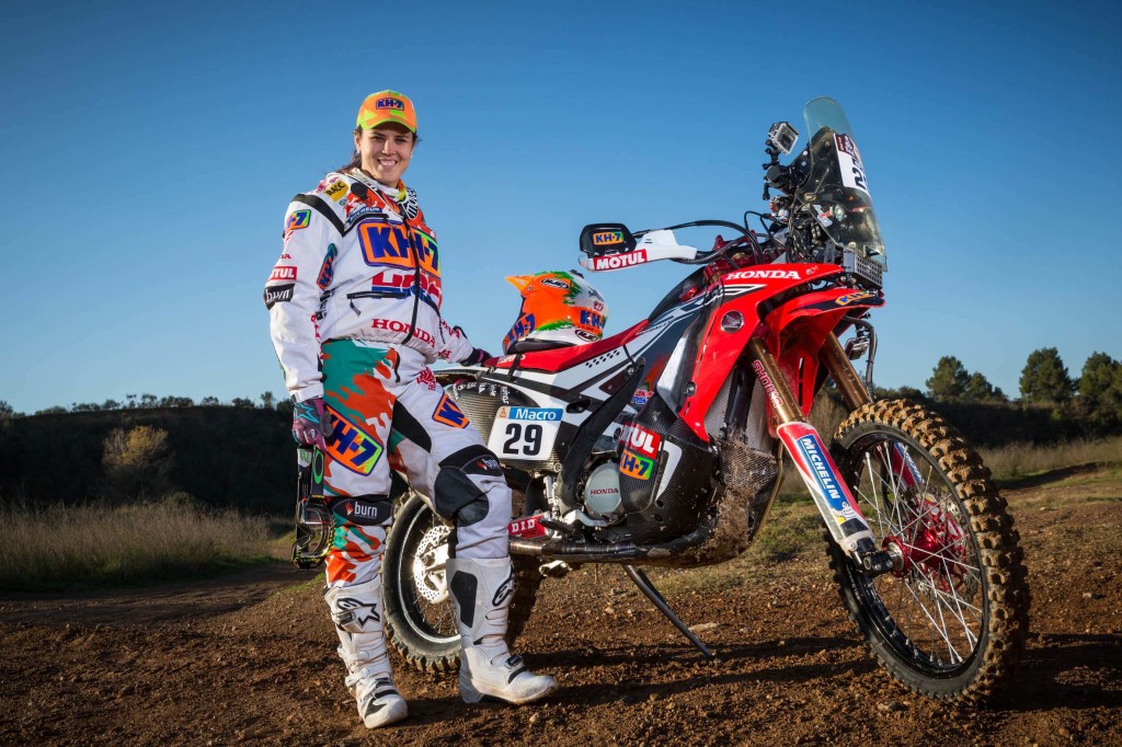[Dakar 2015] Laia Sanz, “Estaría muy satisfecha con poder repetir lo del año pasado”