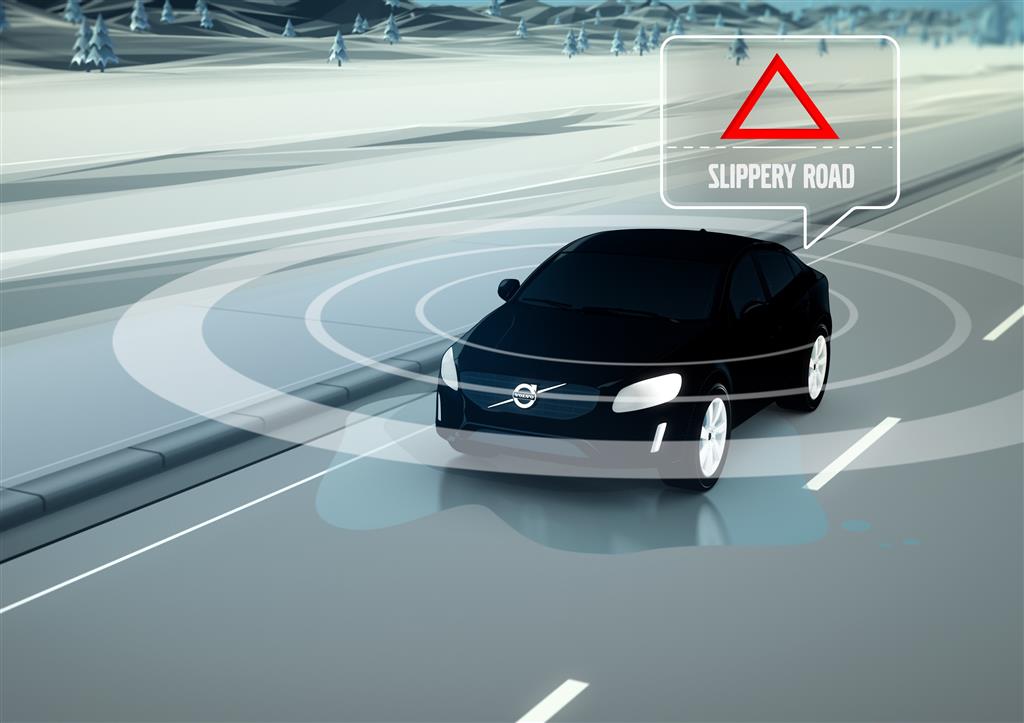 Volvo pone en circulación 1000 vehículos de prueba que comparten información sobre la ruta