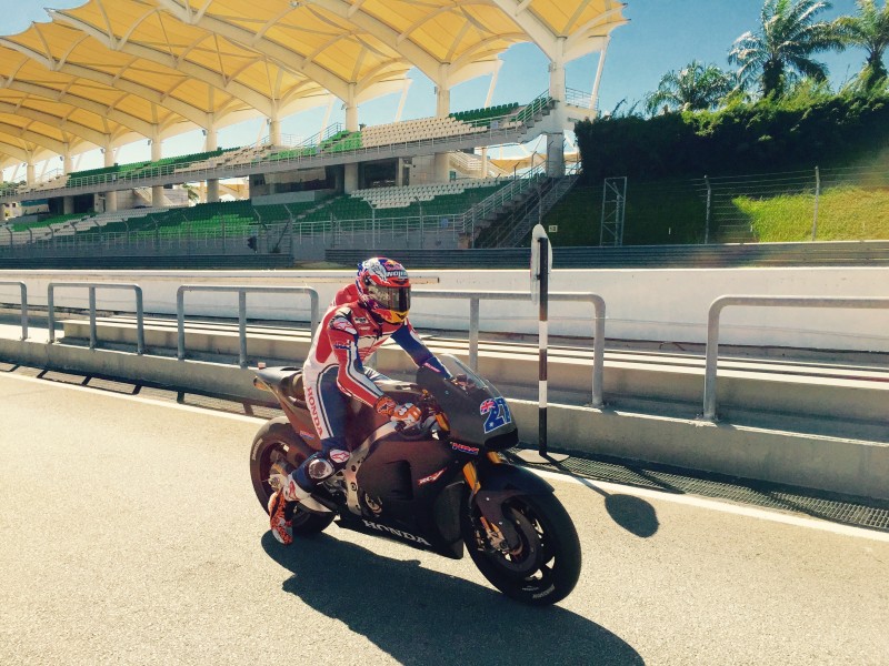 [MotoGP] Stoner vuelve a Sepang para probar con el equipo HRC