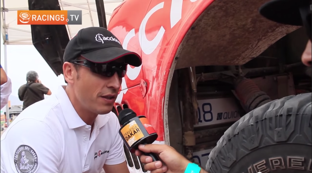 Acciona Dakar, el vehículo 100% eléctrico que atrajo miradas en el Dakar 2015
