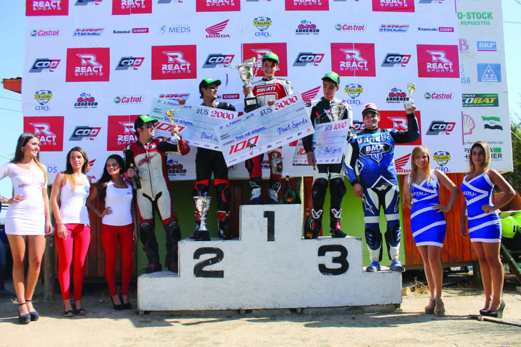 [Motociclismo] Vicente Kruger se impuso en las 100 Millas Internacionales de Supermotard