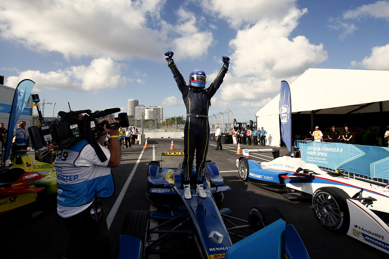 [Fórmula E] Nicolas Prost se adjudicó el Miami e.Prix