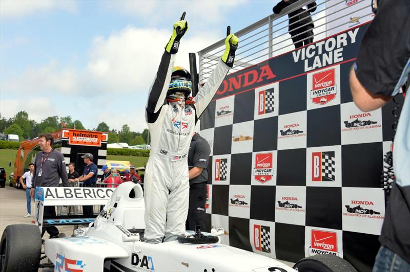 [Pro Mazda Championship] Neil Alberico venció en Alabama, uruguayo Santiago Urrutia fue segundo