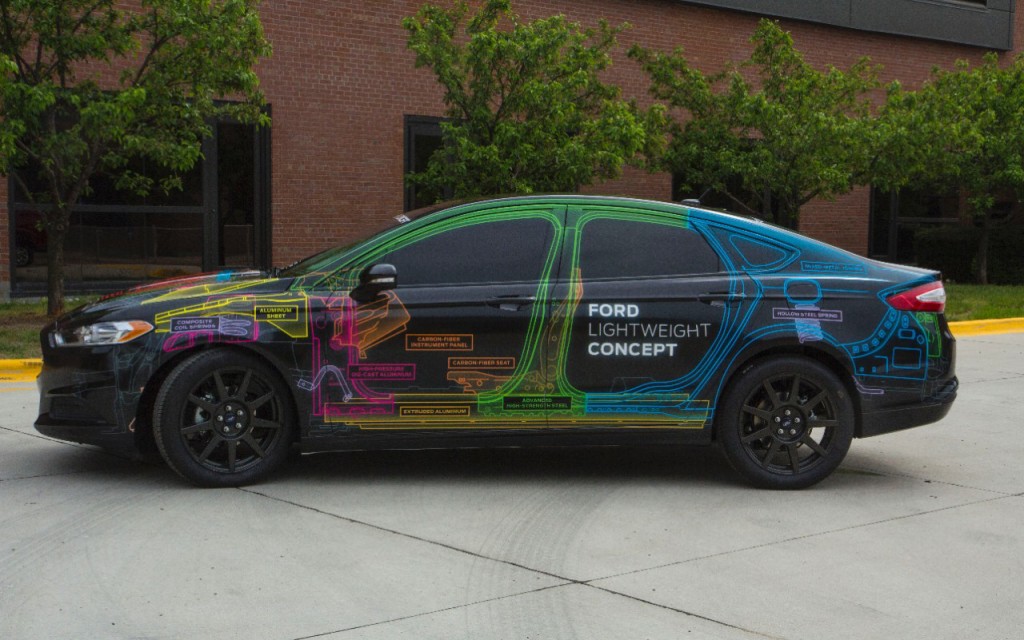 El futuro según Ford, es la fibra de carbono