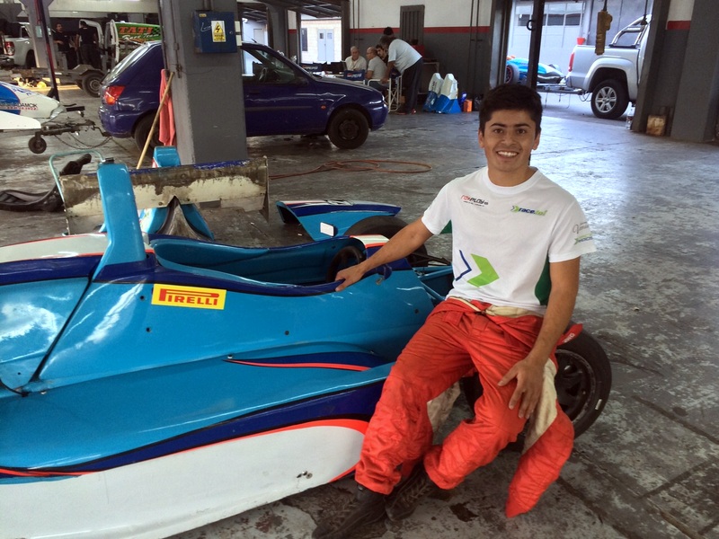 Pedro Devaud entrenó en Buenos Aires pensando en su debut en la Fórmula 4 Nueva Generación