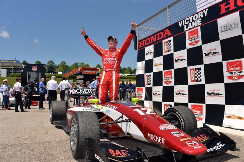 [Indy Lights] Spencer Pigot triunfó nuevamente en Alabama y es el nuevo líder del campeonato