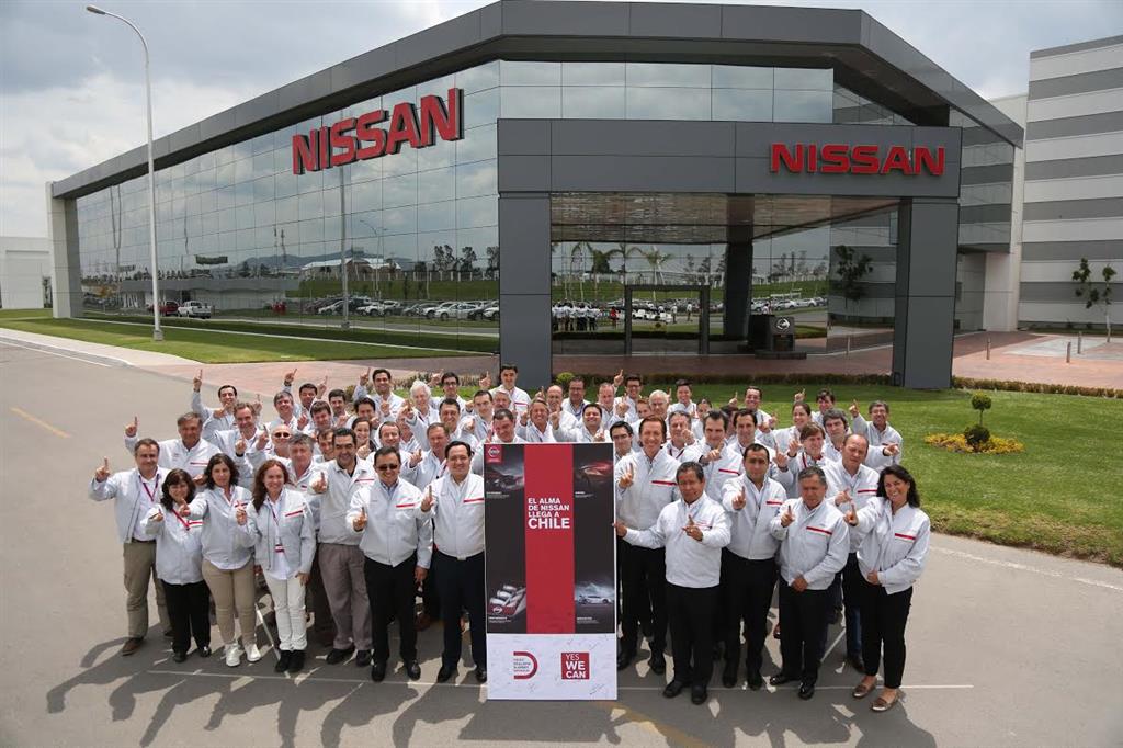 Nissan Chile fue anfitrión de la primera cumbre de distribuidores en México