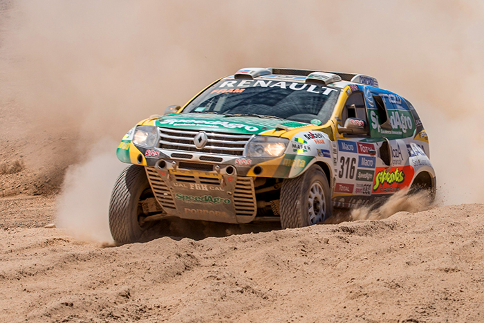 Las Renault Duster del Dakar debutarán en el Desafío Ruta 40