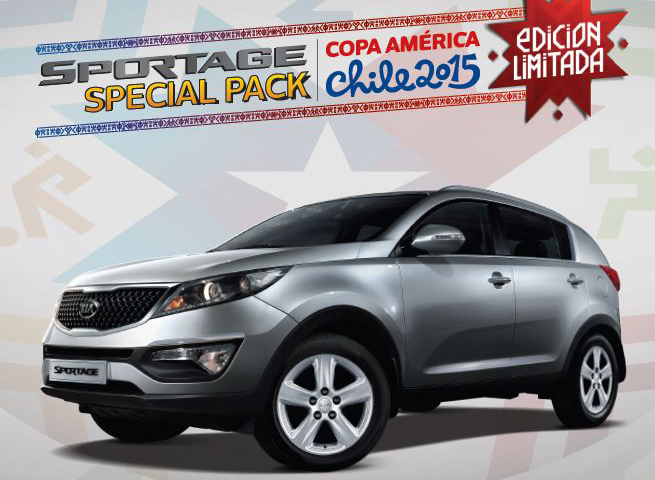 Kia lanza edición limitada de Sportage con «Pack Copa América 2015»