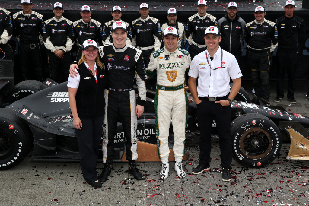 [IndyCar] Histórico «uno-dos» del CFH Racing en las calles de Toronto