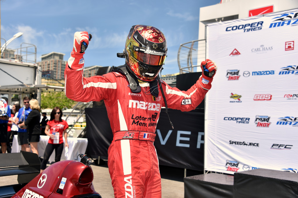 [Pro Mazda Championship] Florian Latorre triunfó en las calles de Toronto, mexicano Patricio O’Ward fue segundo