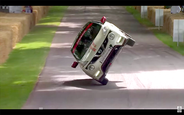 Nissan Juke Nismo RS impone un nuevo récord durante el Festival de la Velocidad de Goodwood