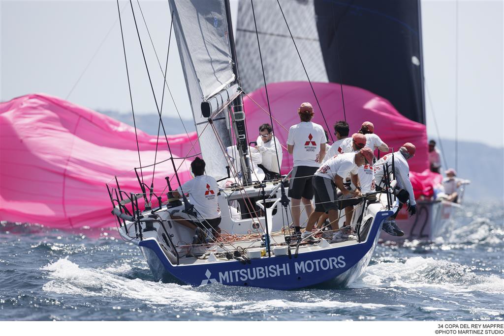 Mitsubishi tiene un equipo Chileno en la Regata Copa del Rey