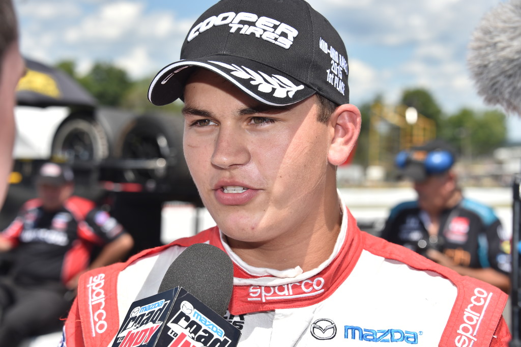 [Indy Lights] RC Enerson no tuvo rivales en Mid-Ohio