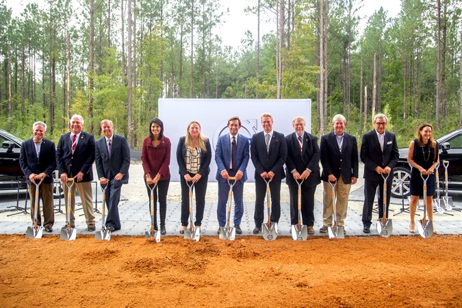 Volvo comienza la construcción de su nueva planta en Carolina del Sur