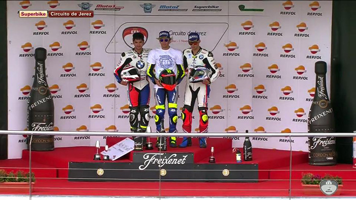 Maxi Scheib consigue su segundo podio consecutivo en el Superbike Europeo de Velocidad