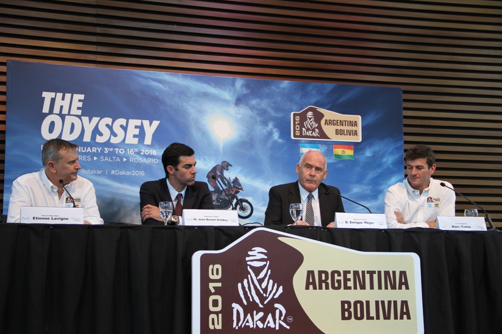 [Dakar 2016] Ayer se presentó la versión número 38 de la clásica prueba de rally raid en Buenos Aires