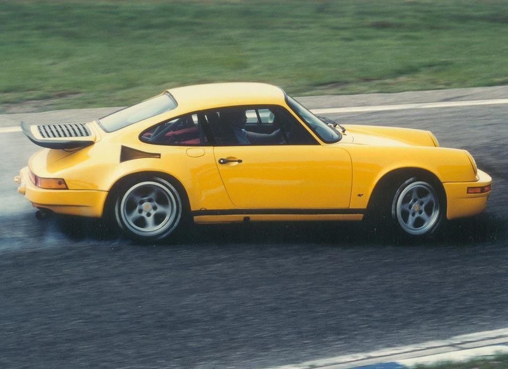 [Pornografía Tuerca] Registro en VHS del RUF CTR Yellowbird girando en Nurburgring