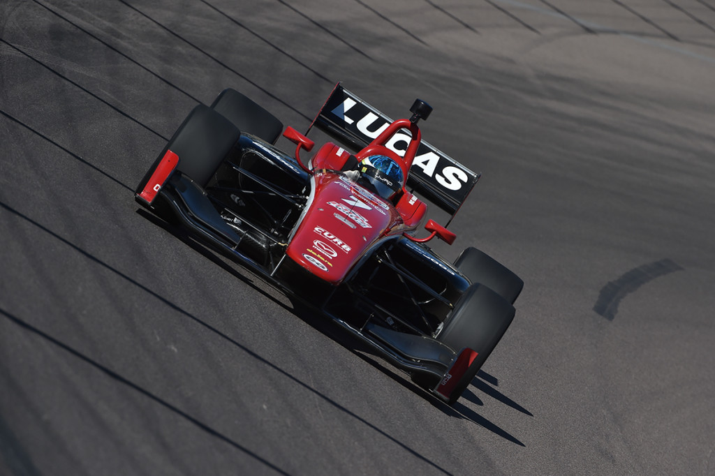 [Indy Lights] RC Enerson registró el mejor tiempo en Phoenix, uruguayo Santiago Urrutia fue segundo