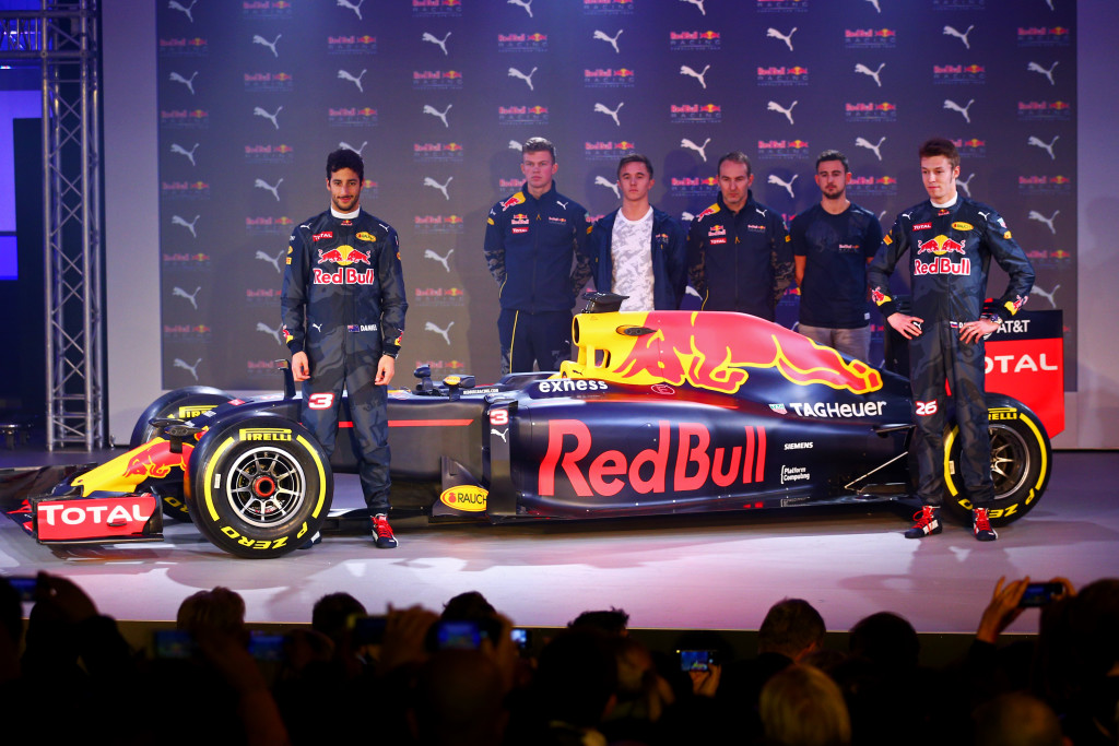 [Fórmula 1] Red Bull presentó sus colores para este año