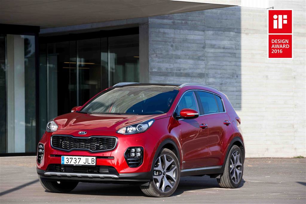 Kia se lleva dos iF Design Awards por los nuevos Optima y Sportage