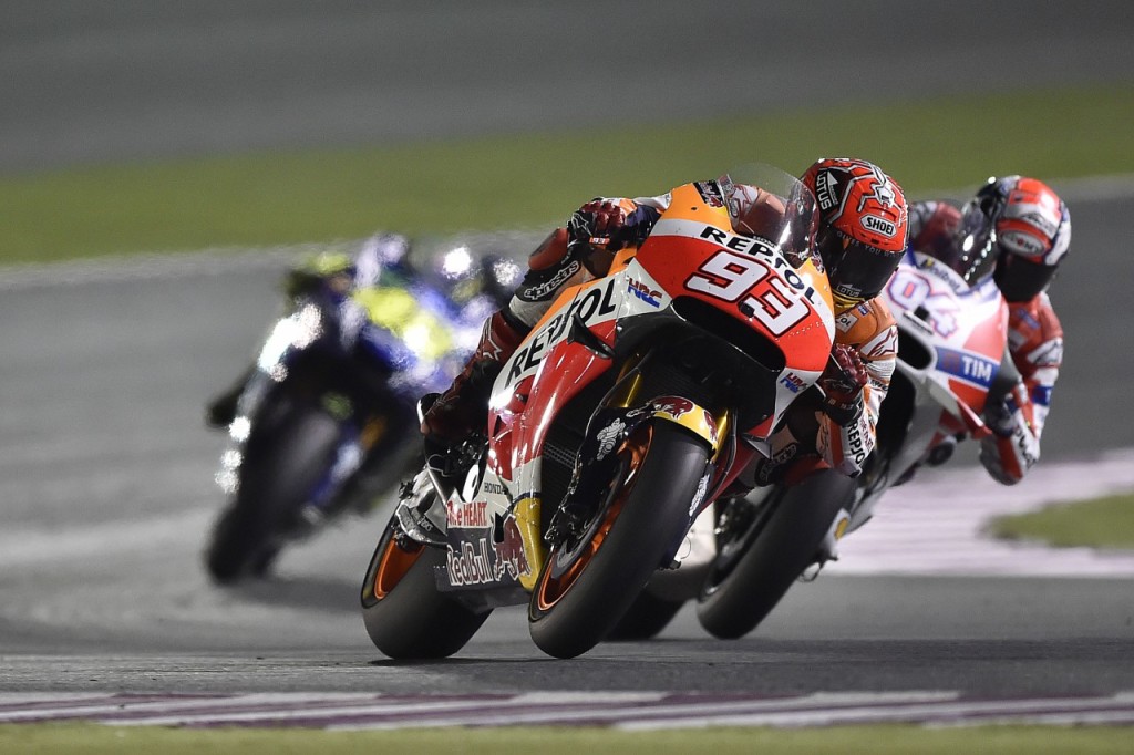 Marc Márquez debuta con un podio en la temporada 2016 del MotoGP
