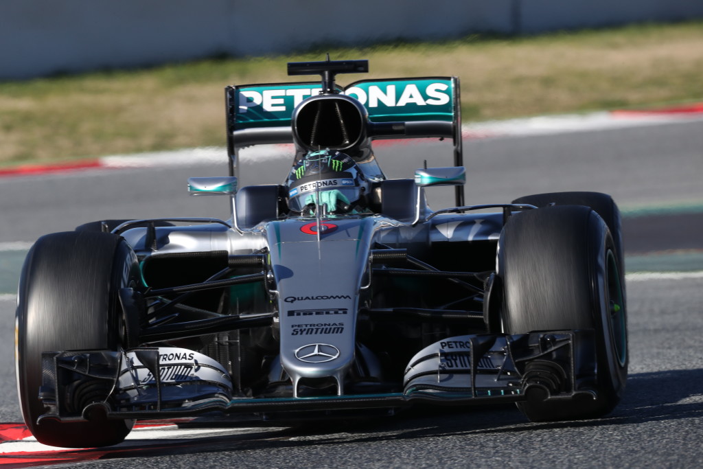 [Fórmula 1] Nico Rosberg puso primera en Bacerlona
