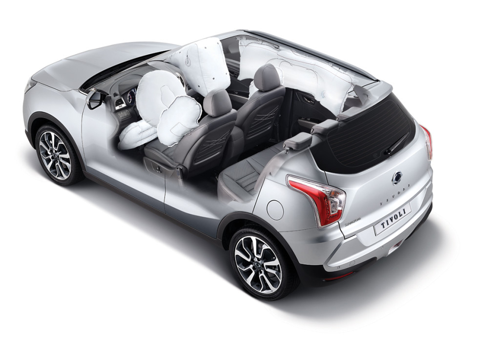 SsangYong Tivoli es el auto más seguro de Corea según las pruebas de KNAP