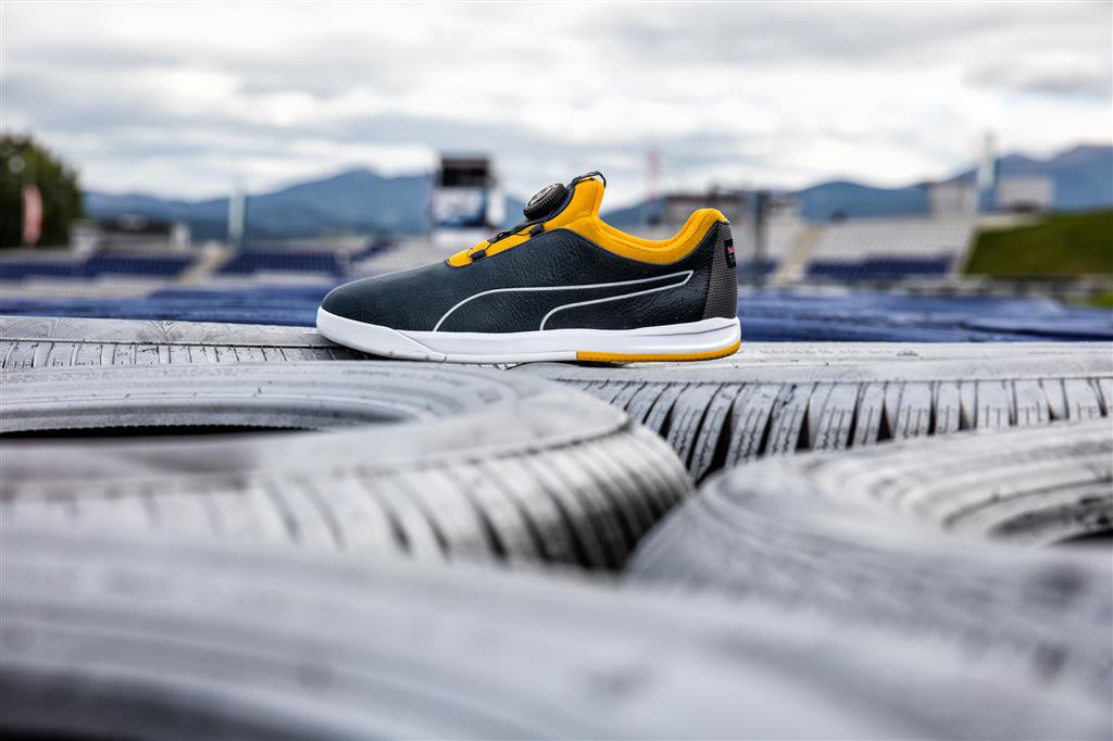 Puma Disc, la zapatilla sin cordones llega al equipo Red Bull de Formula Uno