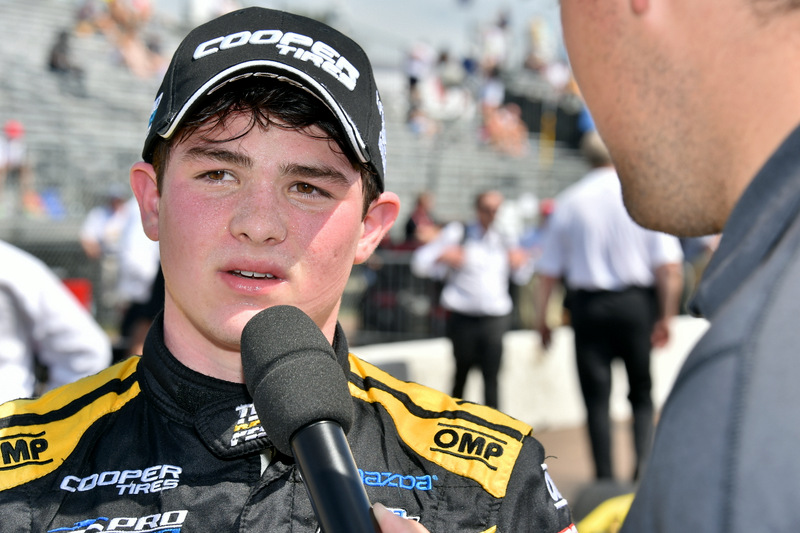 Entrevistamos a Patricio O’Ward, el piloto mexicano que está arrasando en la Pro Mazda Championship