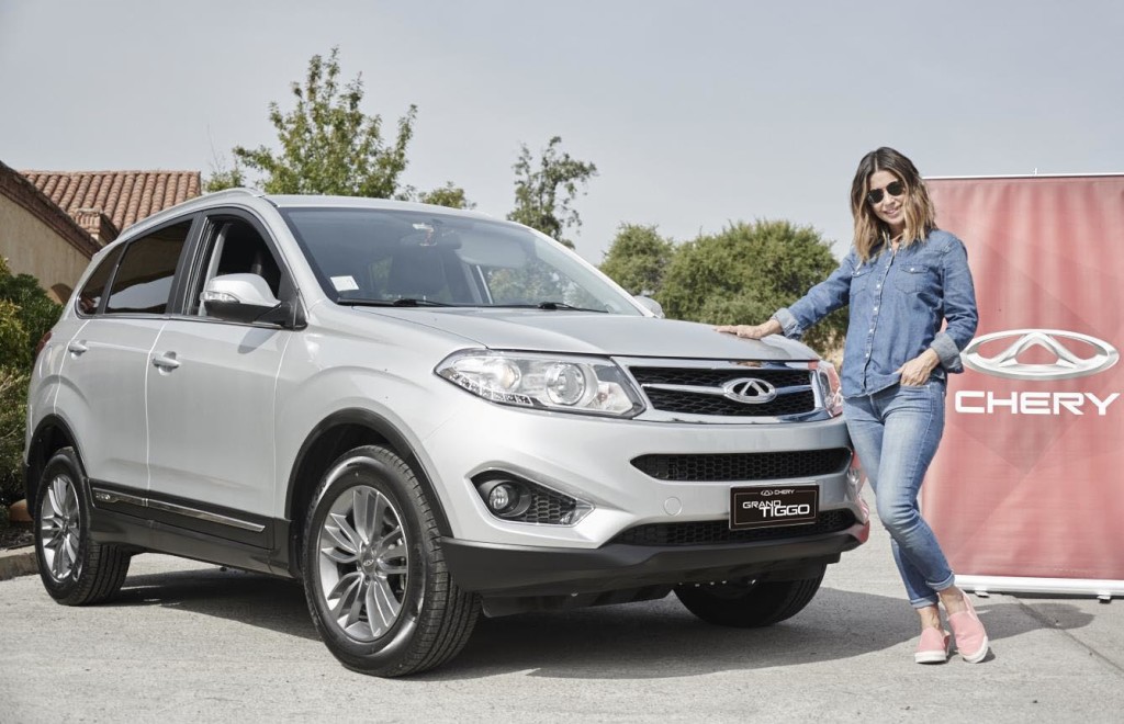 Pancha Merino es la nueva embajadora de Chery en Chile