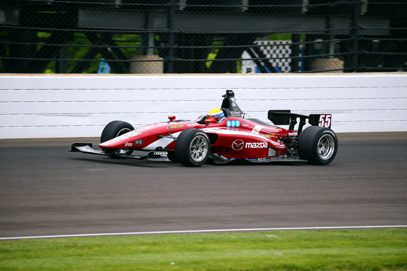 [Indy Lights] Uruguayo Santiago Urrutia largará en la primera fila en el óvalo de Indianápolis