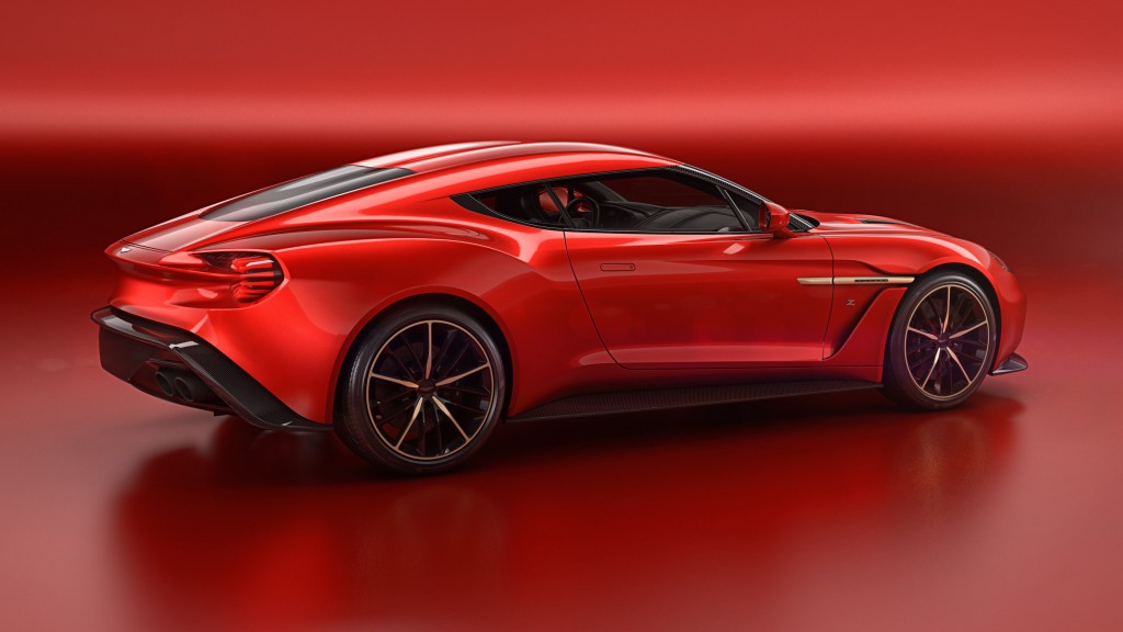 Impacto, belleza y poder: El nuevo Aston Martin Vanquish Concept de Zagato