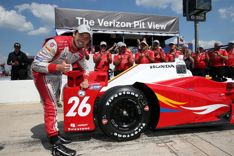 [IndyCar] Pole position del colombiano Carlos Muñoz en Texas
