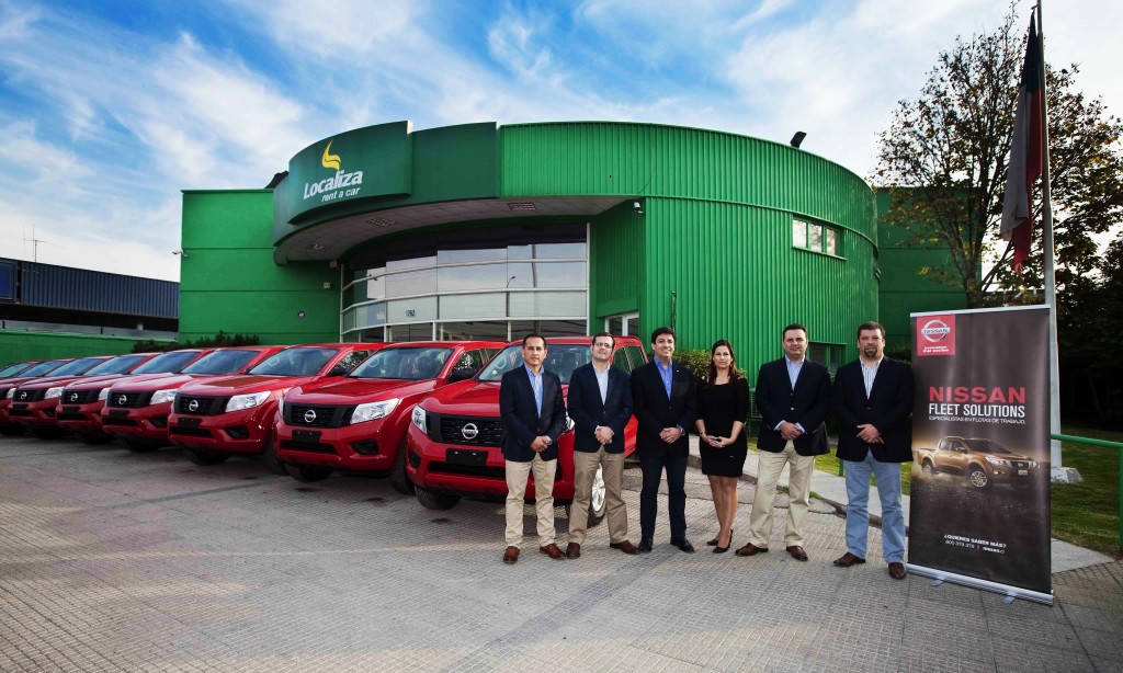 Nuevas Nissan NP300 a la flota Localiza Rent a Car