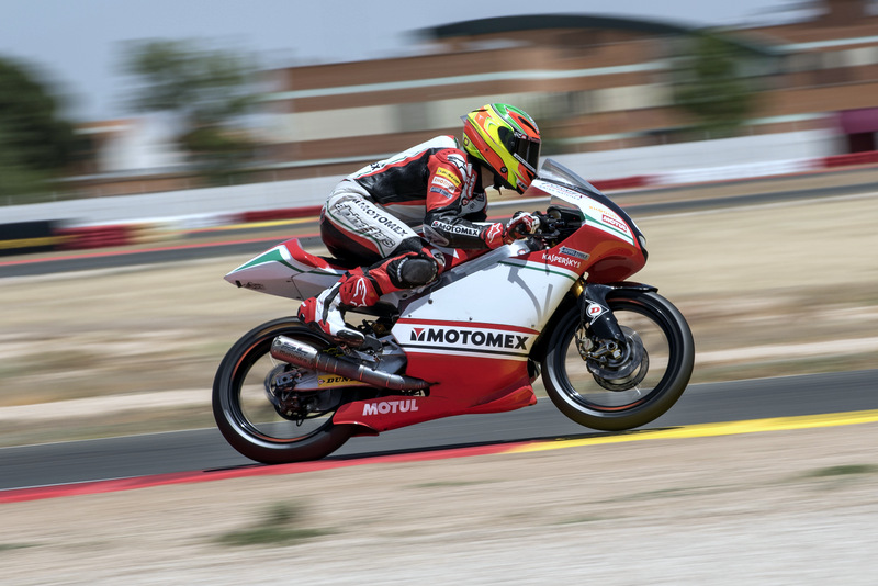 [Campeonato Mundial Junior de Moto3] Mexicano Gabriel Martínez-Abrego evolucionó en Albacete