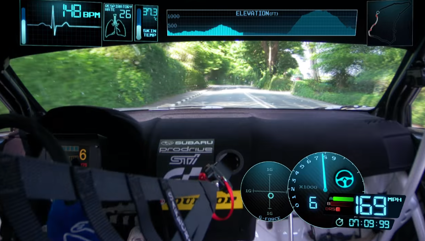 [Video] Súbete con Mark Higgins y revive la vuelta record de Subaru en la Isla de Man