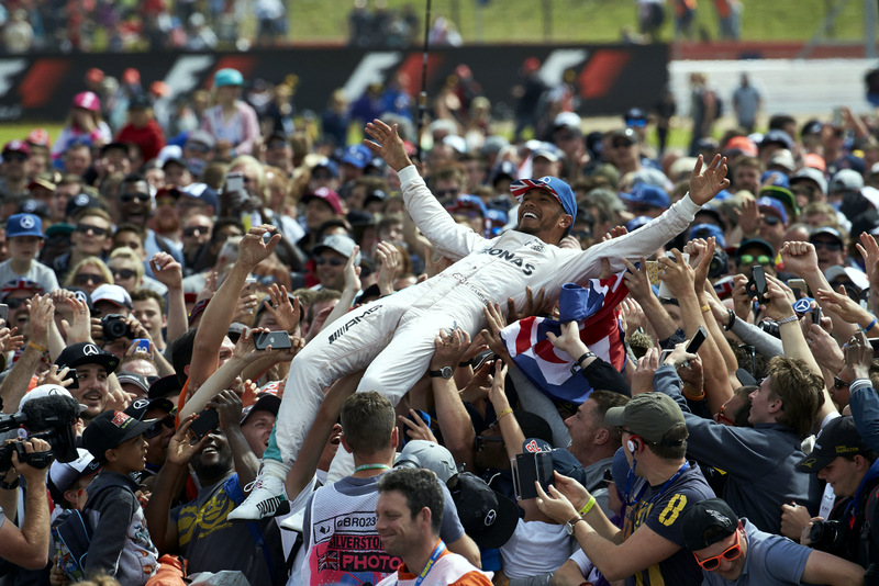 [Fórmula 1] Lewis Hamilton se impuso en el Gran Premio de Gran Bretaña