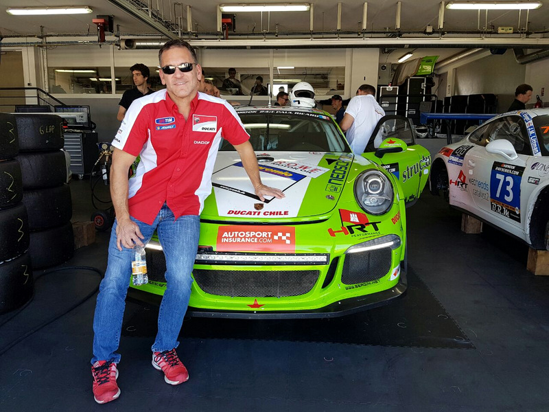[Chilenos en el exterior] Gonzalo Huerta tuvo un positivo debut en las 24 Horas de Paul Ricard