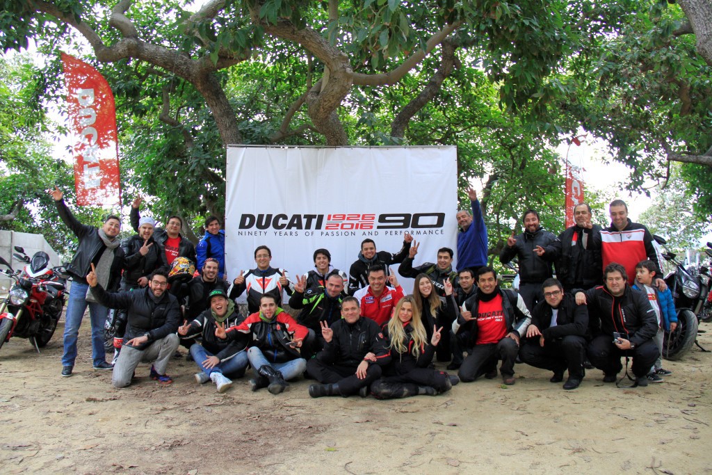 En Chile también se celebró el cumpleaños 90 de Ducati