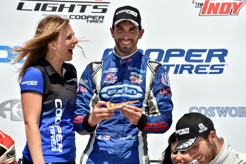 [Indy Lights] Puertorriqueño Félix Serrallés triunfó en el óvalo de Iowa