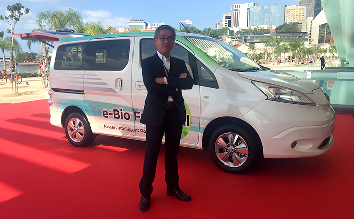 Nissan presentó en Brasil su tecnología e-Bio Fuel Cell, del bioetanol a la movilidad eléctrica
