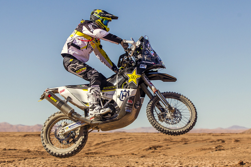 [Atacama Rally] Pablo Quintanilla probó la moto con la cual buscará un nuevo triunfo en la Copa del Mundo de la FIM