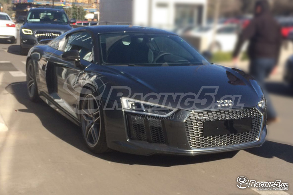 [Fotos Espía] Primeras imágenes del nuevo Audi R8 en Chile