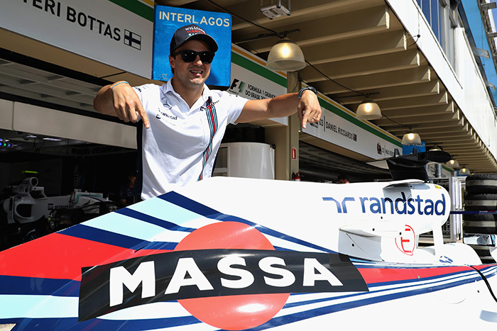 [Fórmula 1] El equipo Williams Martini sorprende a Felipe Massa con diseño de despedida