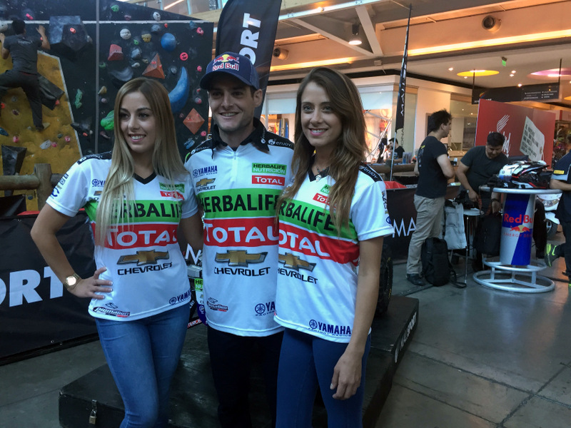 Ignacio Casale está listo para acelerar en el Dakar 2017