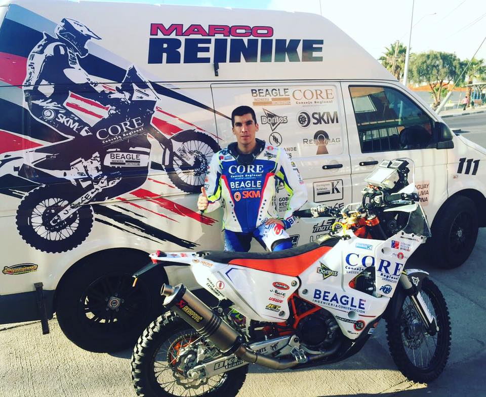 [Perfiles Dakar 2017] Marco Reinike, a romper con la mala racha en Bolivia