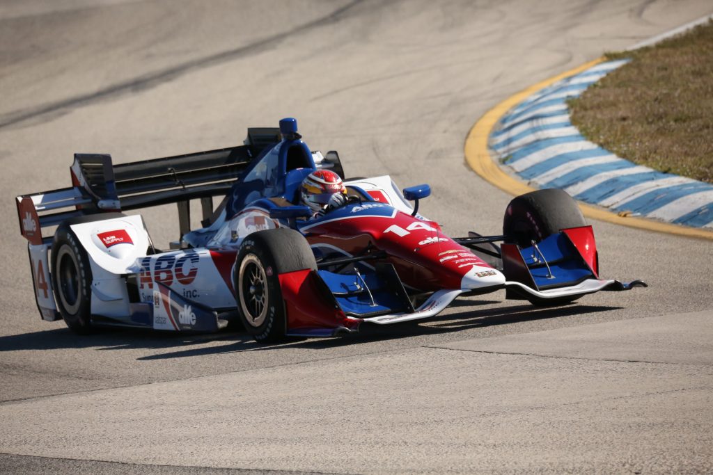 [IndyCar] Colombiano Carlos Muñoz realizó su primer test con A.J. Foyt Racing en Sebring